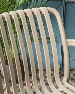 Tuinstoelen-Kave Home Isabellini Tuinstoel Beige