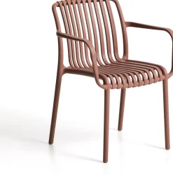 Tuinstoelen-Kave Home Isabellini Tuinstoel Terracotta