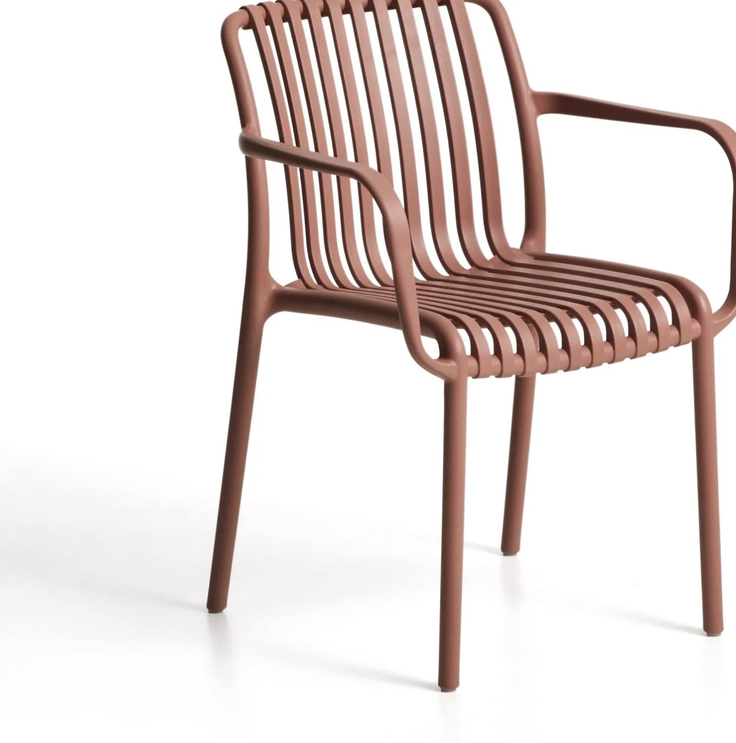 Tuinstoelen-Kave Home Isabellini Tuinstoel Terracotta