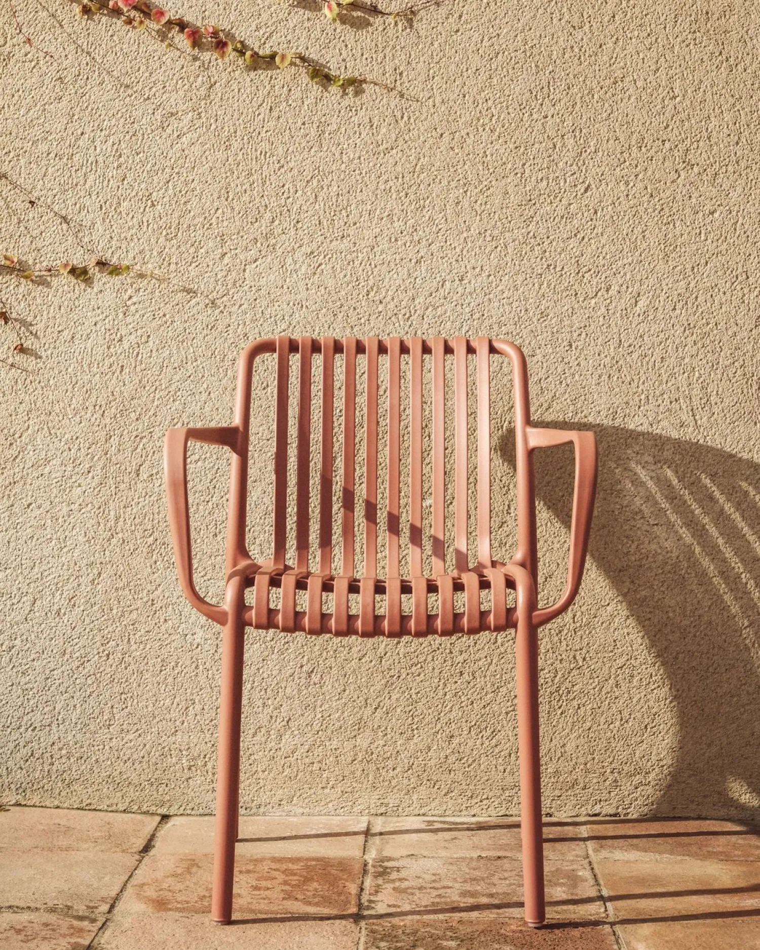 Tuinstoelen-Kave Home Isabellini Tuinstoel Terracotta