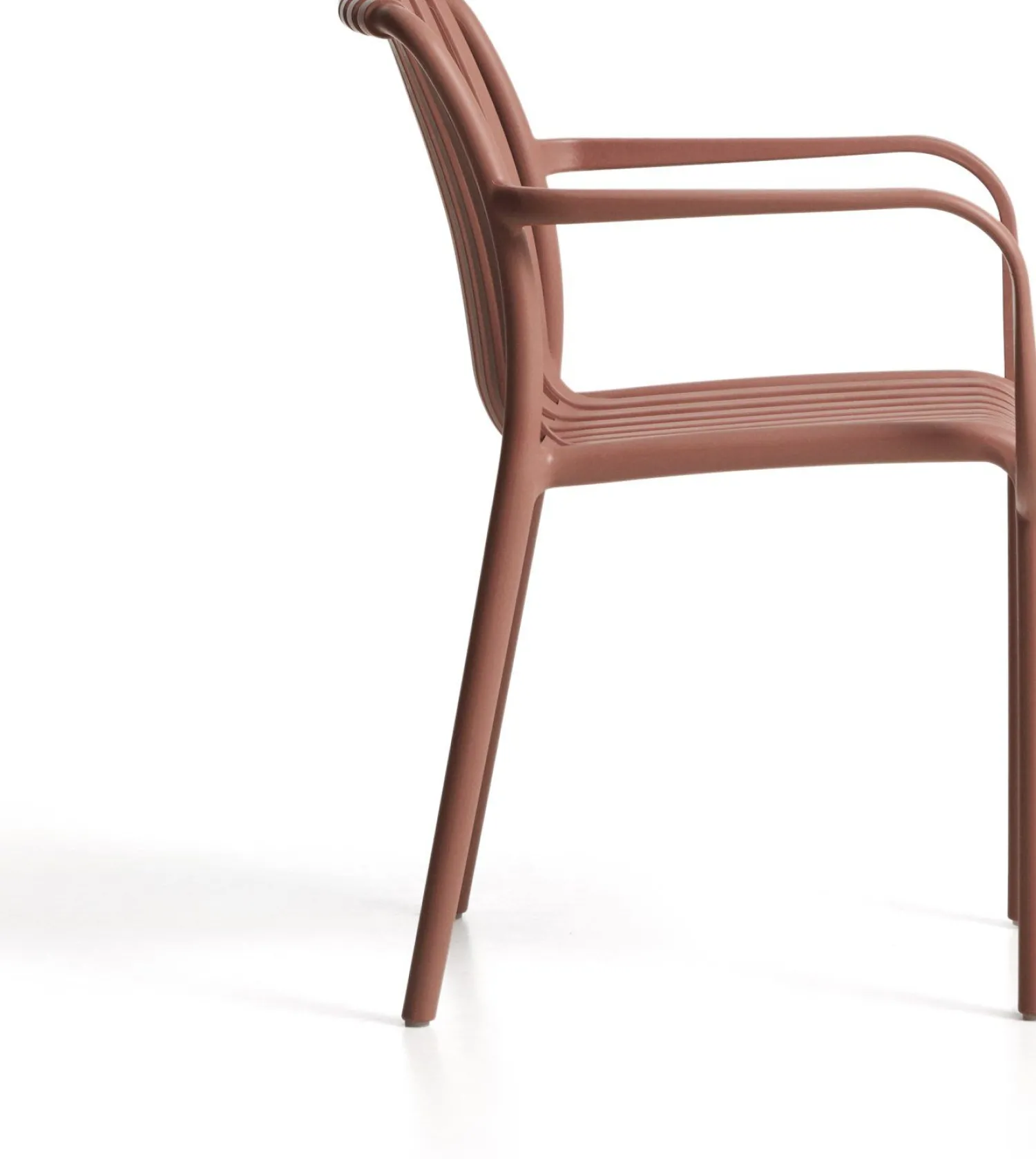 Tuinstoelen-Kave Home Isabellini Tuinstoel Terracotta