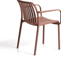 Tuinstoelen-Kave Home Isabellini Tuinstoel Terracotta