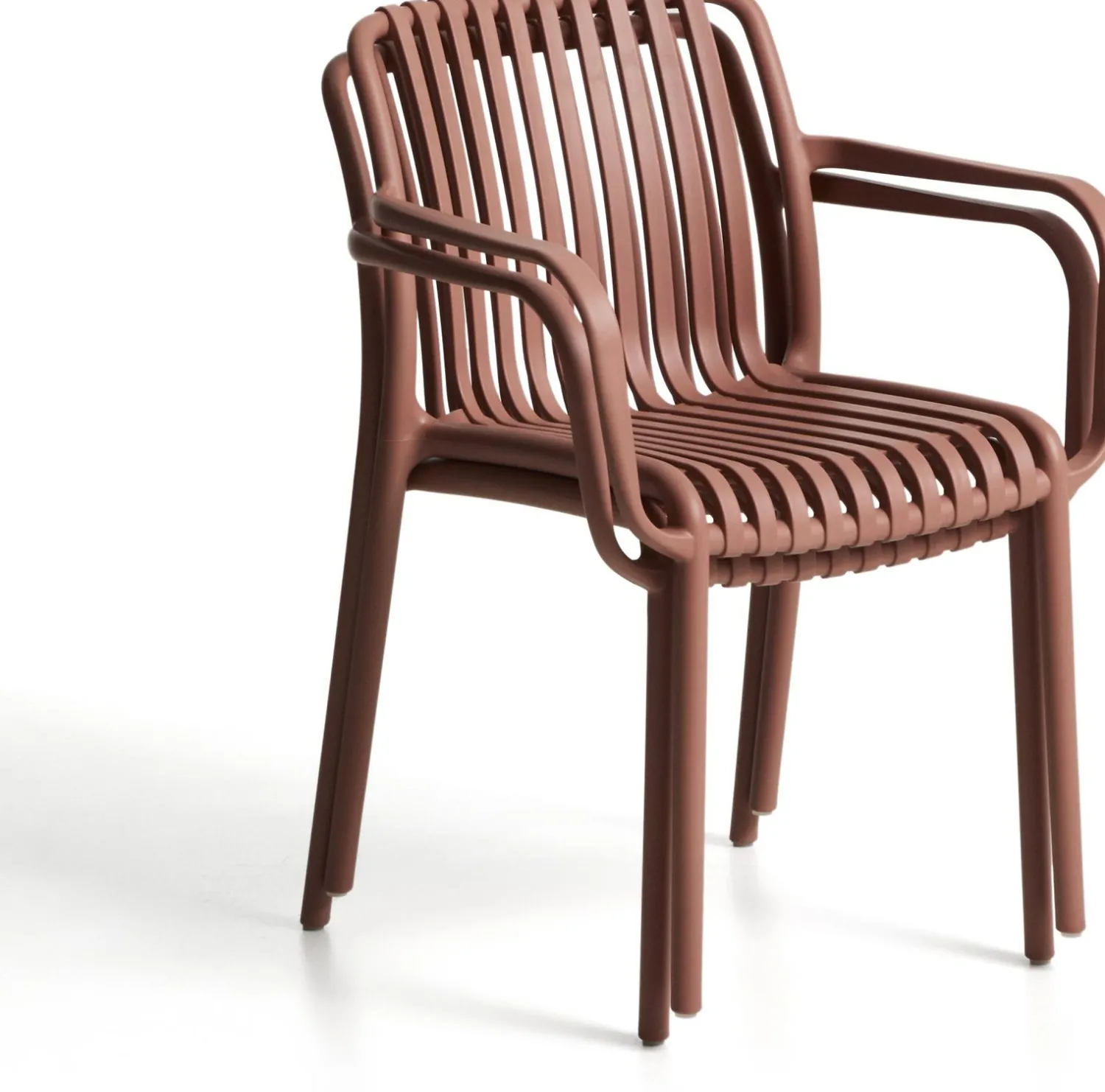 Tuinstoelen-Kave Home Isabellini Tuinstoel Terracotta