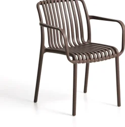 Tuinstoelen-Kave Home Isabellini Tuinstoel Bruin