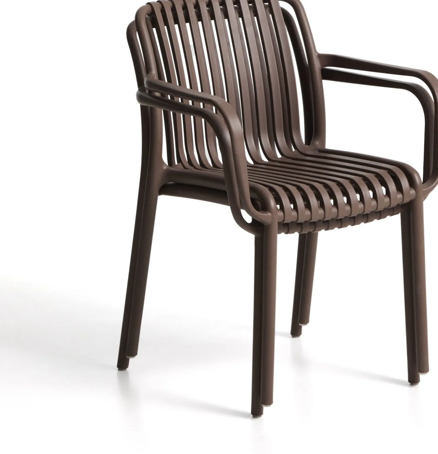 Tuinstoelen-Kave Home Isabellini Tuinstoel Bruin