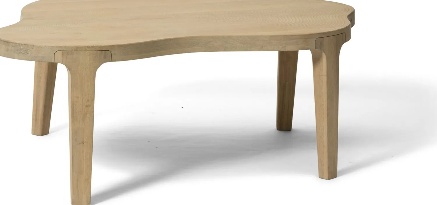 Houten Eettafels|Organische Eettafels-Linteloo Isola Eettafels Zwart