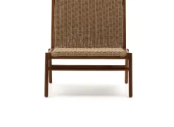 Tuinstoelen-Kave Home Itani Outdoor Fauteuil Naturel