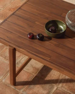 Tuintafels-Kave Home Itani Tuintafel Bruin