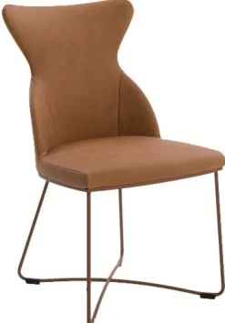 Design Stoelen|Draaibare Eetkamerstoelen-Bert Plantagie Iuno Eetkamerstoel Amaretto