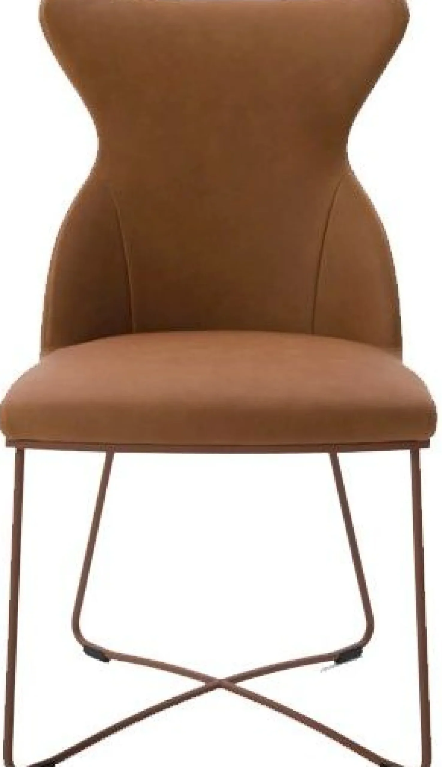 Design Stoelen|Draaibare Eetkamerstoelen-Bert Plantagie Iuno Eetkamerstoel Amaretto