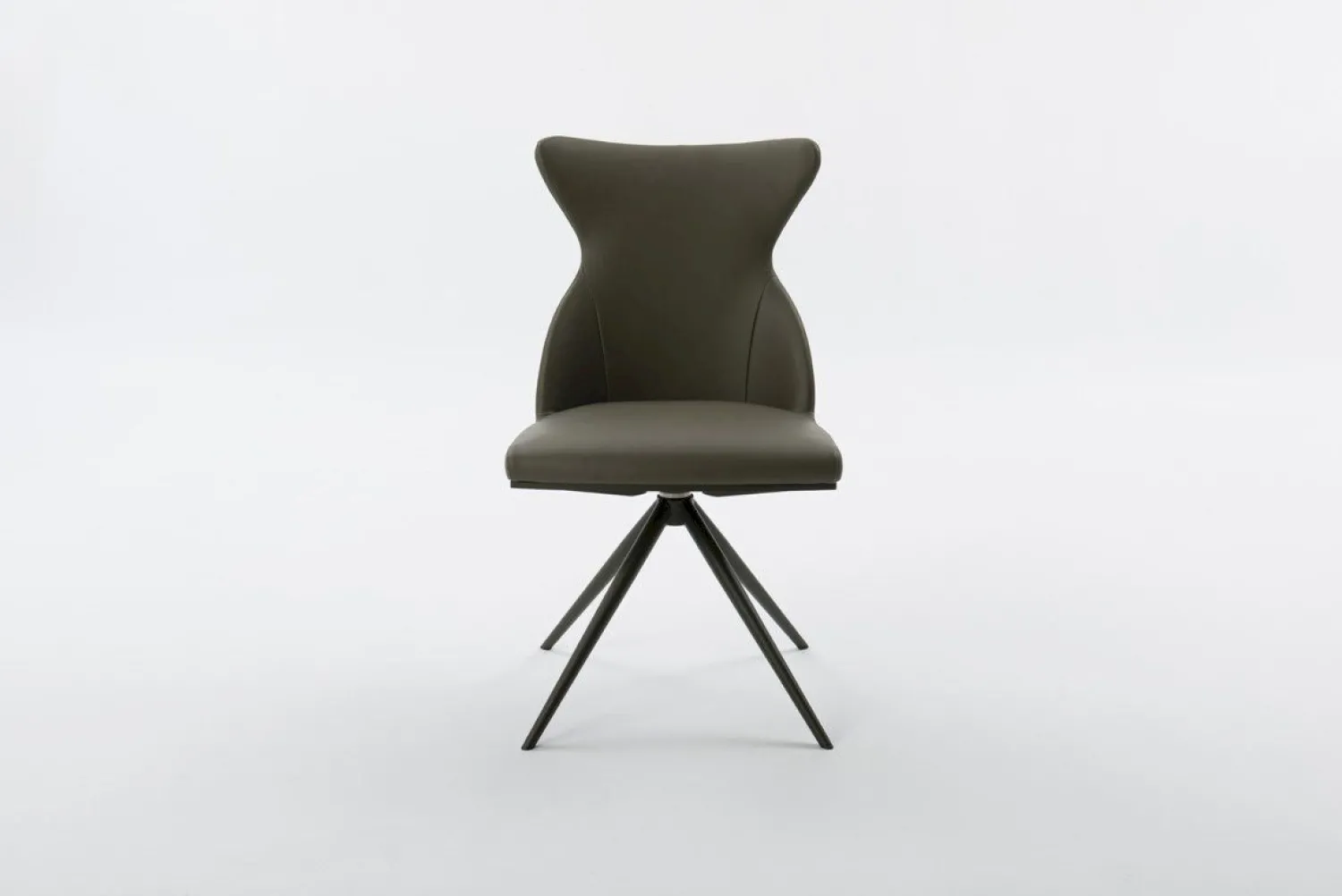 Design Stoelen|Draaibare Eetkamerstoelen-Bert Plantagie Iuno Eetkamerstoel Amaretto