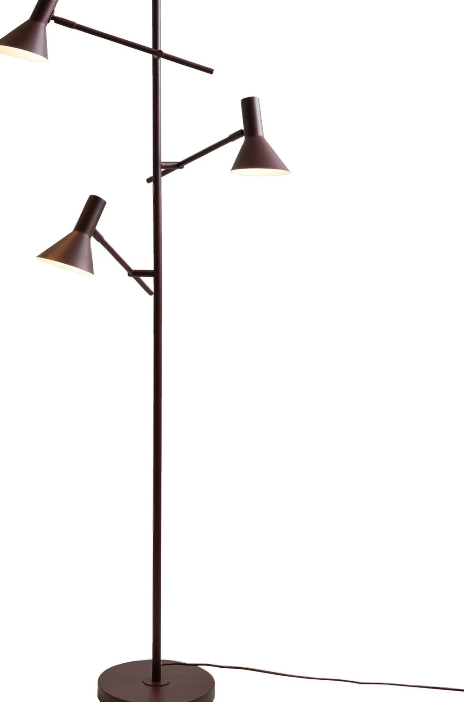 Moderne Vloerlampen|Vloerlampen-It's about RoMi Izmir Vloerlamp Burgundy