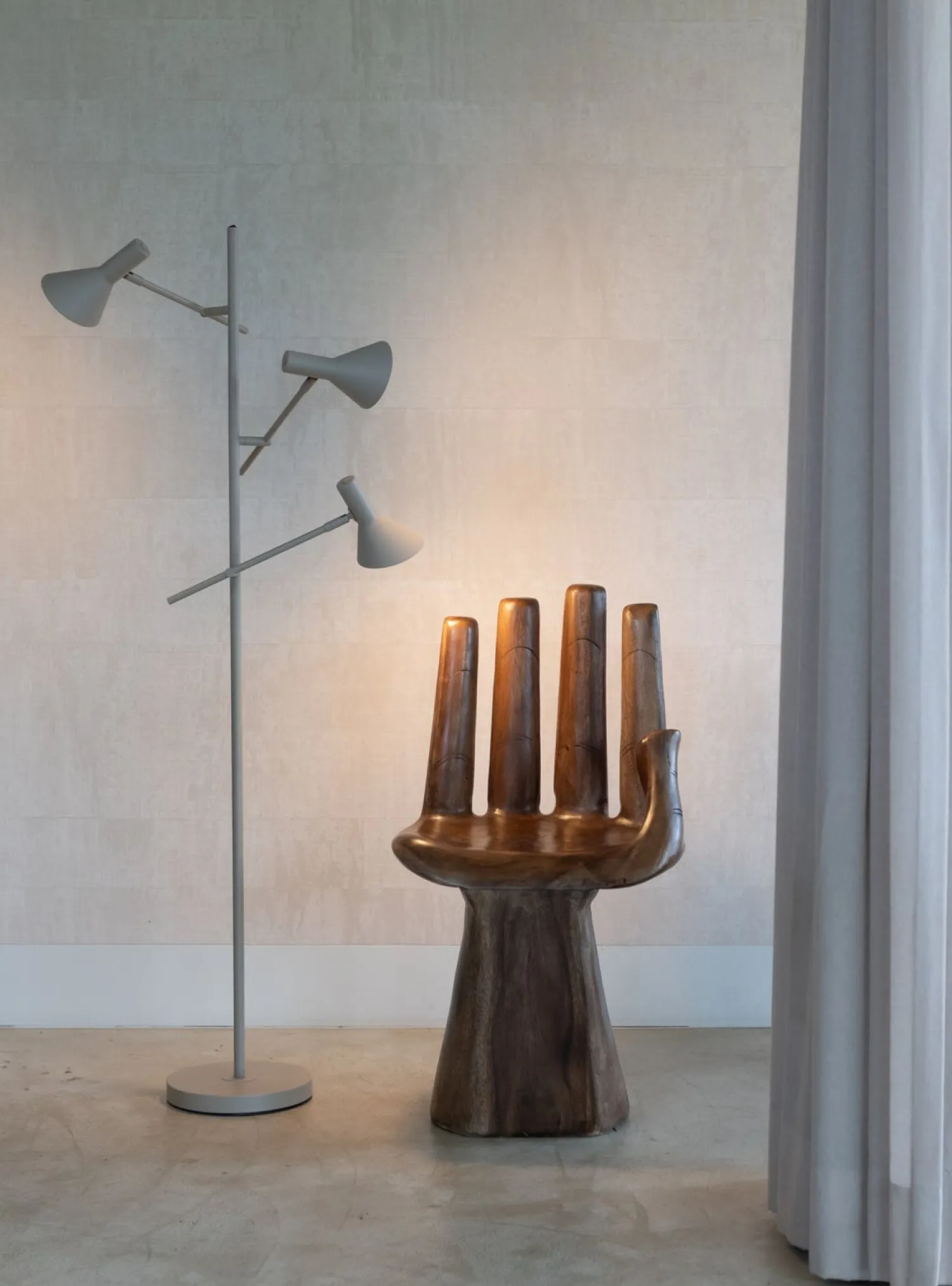 Moderne Vloerlampen|Vloerlampen-It's about RoMi Izmir Vloerlamp Sand