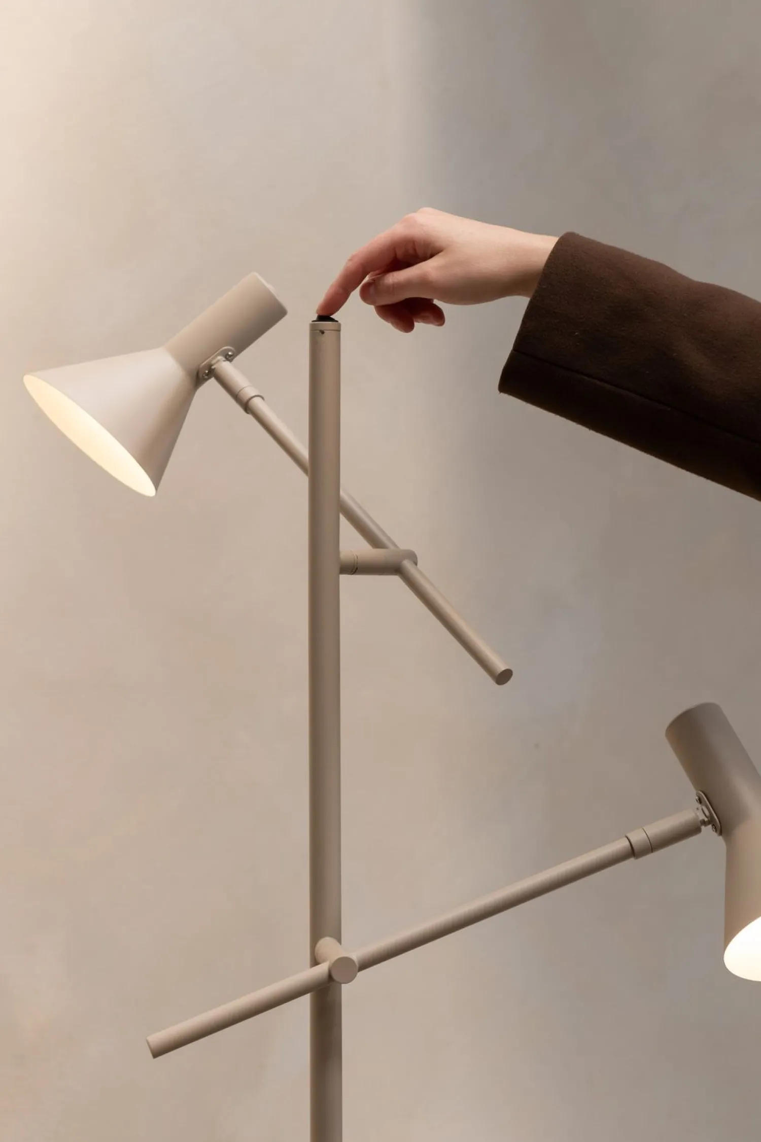 Moderne Vloerlampen|Vloerlampen-It's about RoMi Izmir Vloerlamp Sand