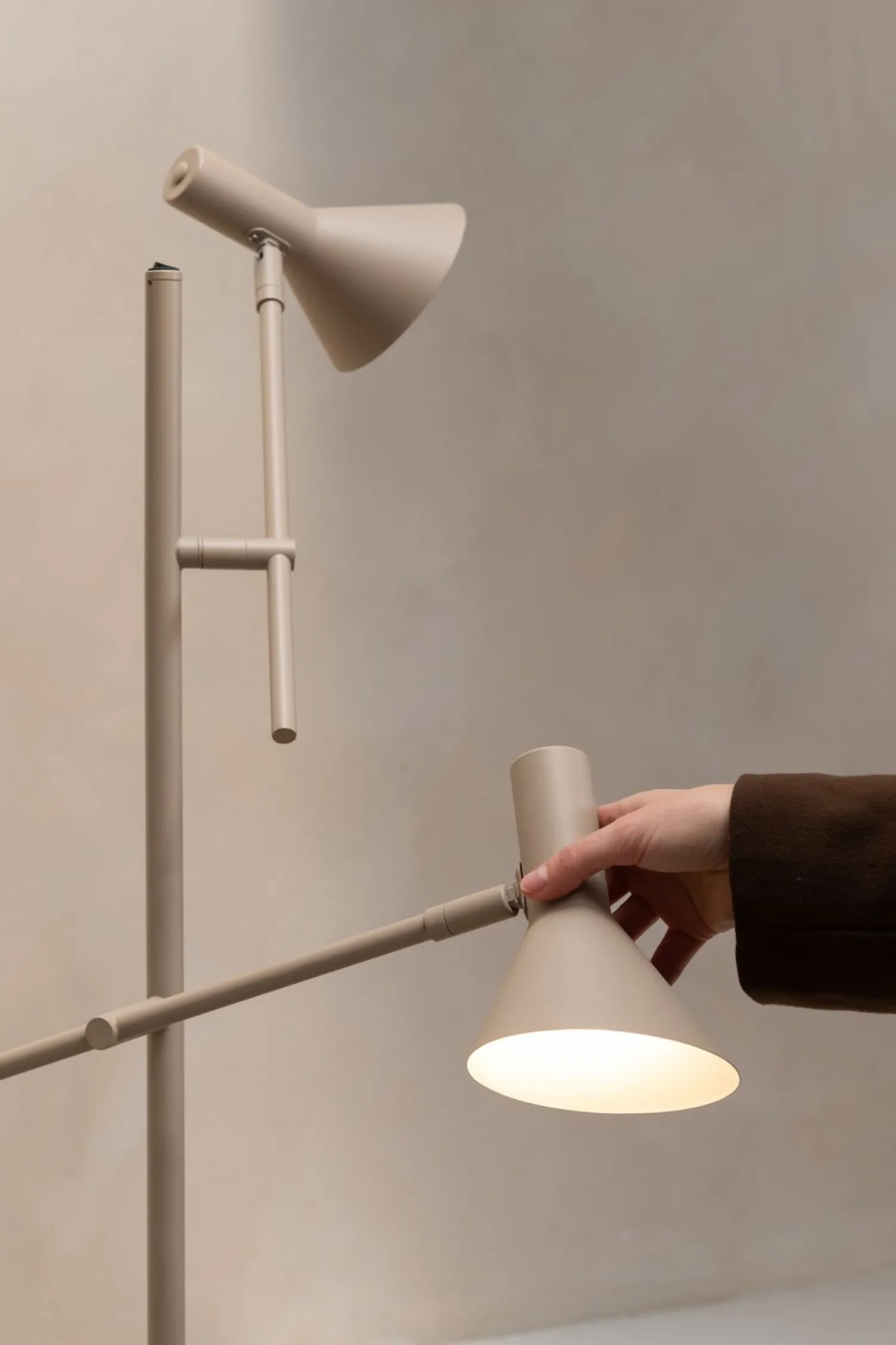 Moderne Vloerlampen|Vloerlampen-It's about RoMi Izmir Vloerlamp Sand