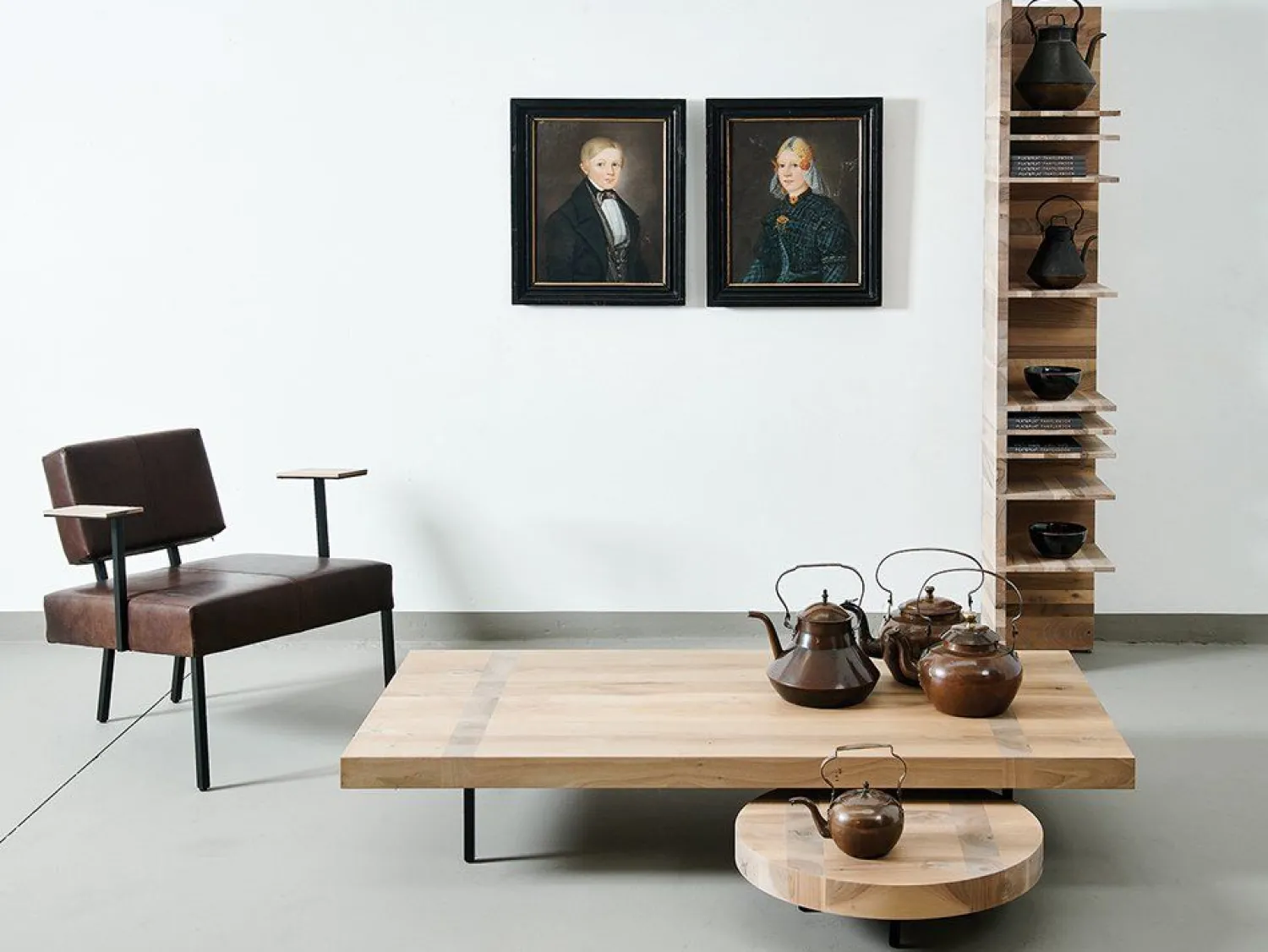 Design Salontafels-Pilat & Pilat Jacoba Salontafelset Olie Naturel