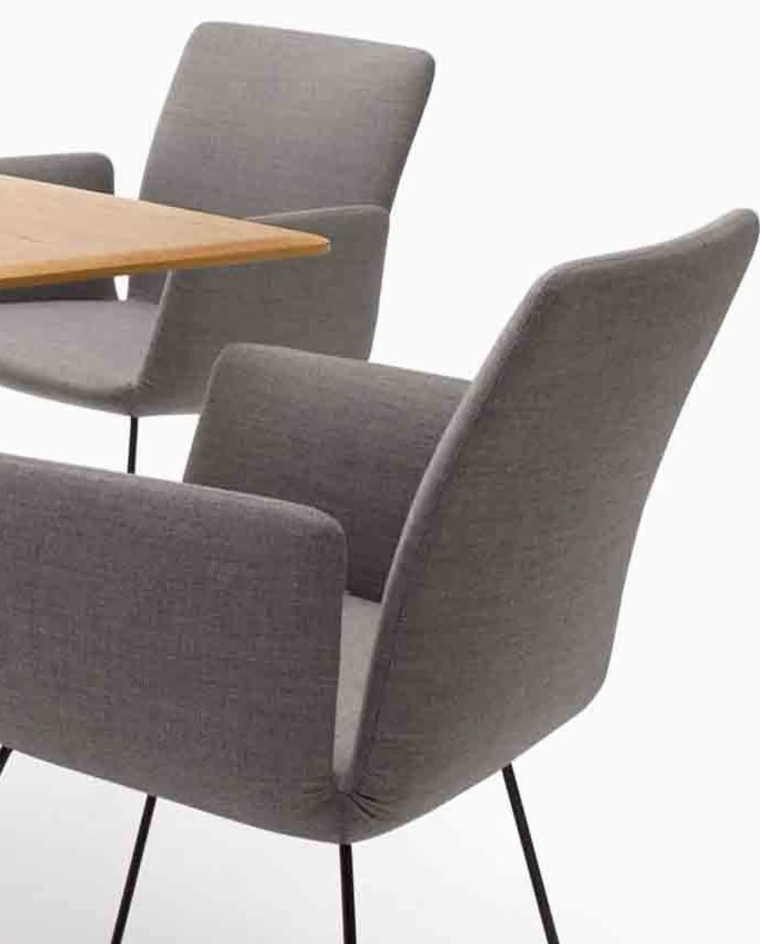 Design Stoelen-COR Jalis Eetkamerstoel Grijs