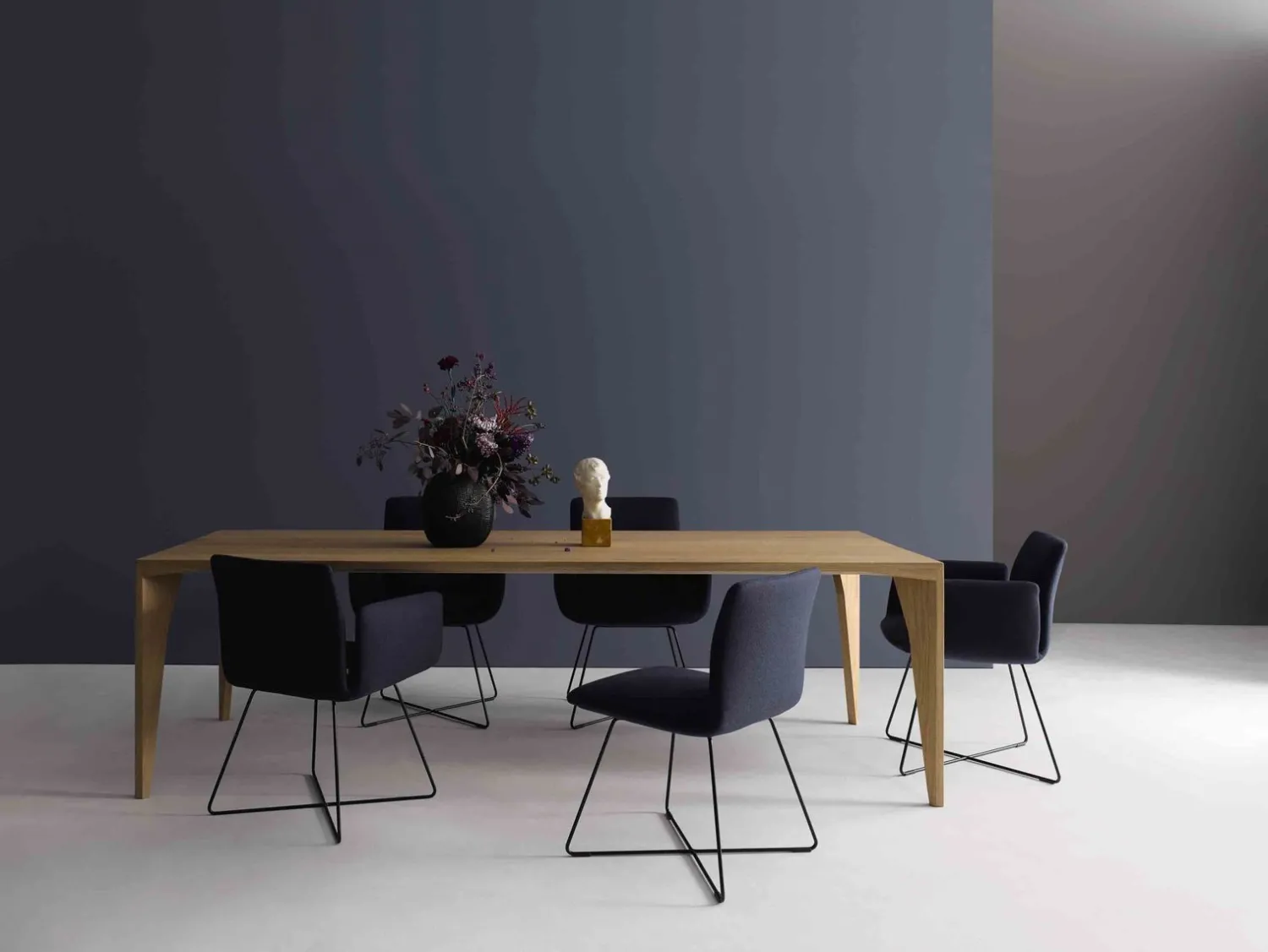 Design Stoelen-COR Jalis Eetkamerstoel Grijs