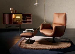 Leren Fauteuils|Design Fauteuils-COR Jalis Lounge Fauteuil Beige
