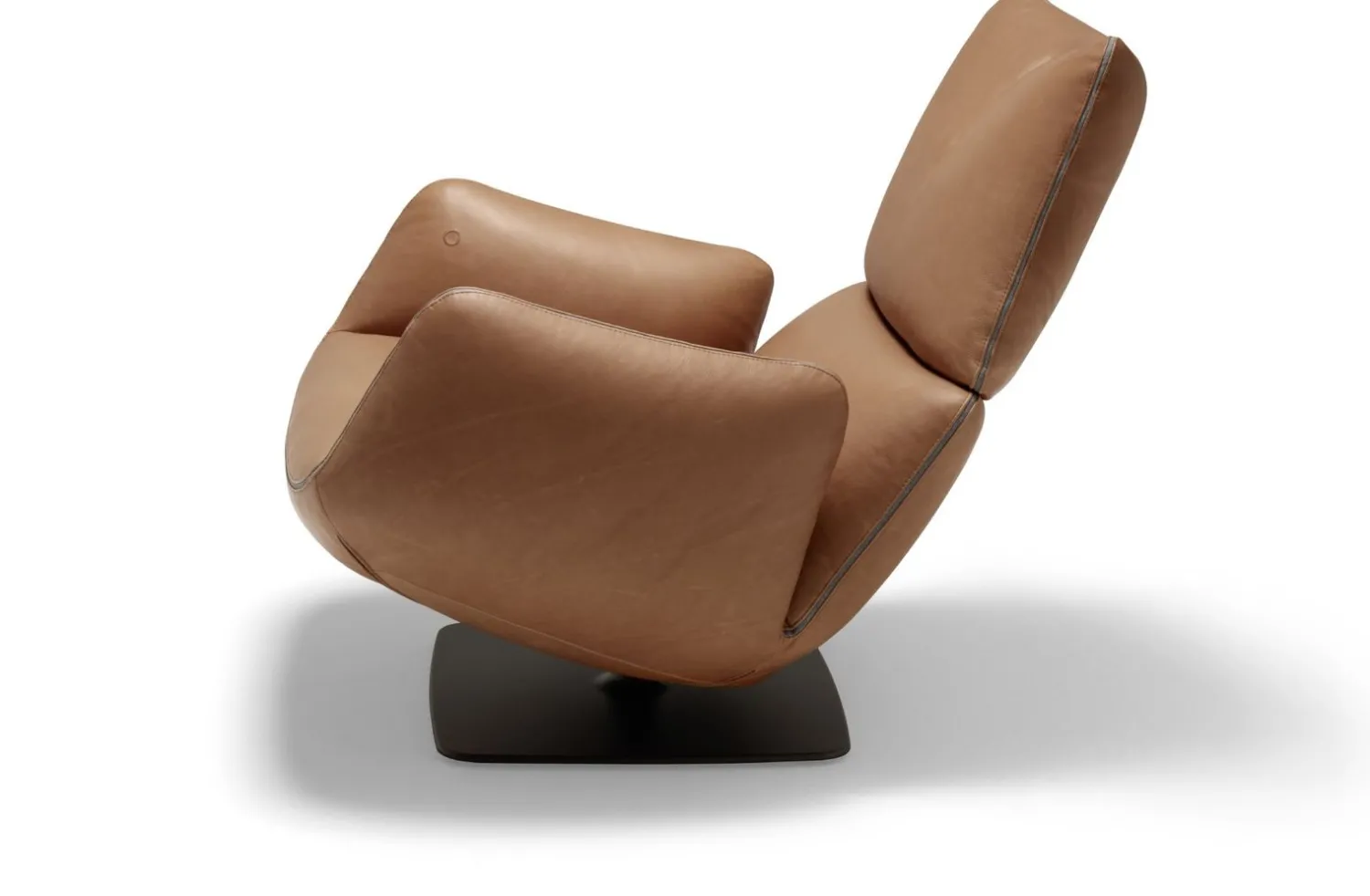 Leren Fauteuils|Design Fauteuils-COR Jalis Lounge Fauteuil Beige