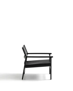 Leren Fauteuils-Kave Home Jan Fauteuil Zwart