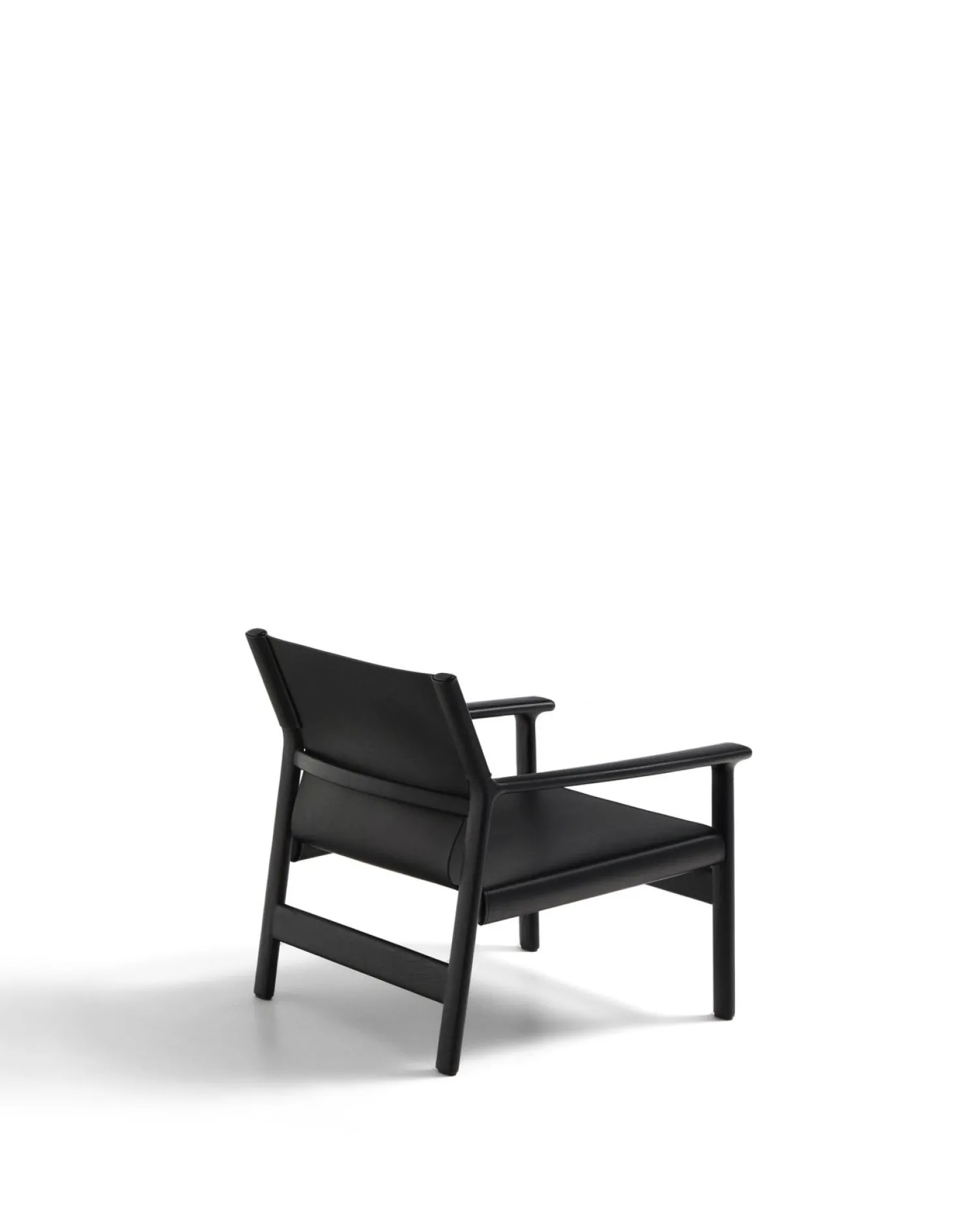 Leren Fauteuils-Kave Home Jan Fauteuil Zwart