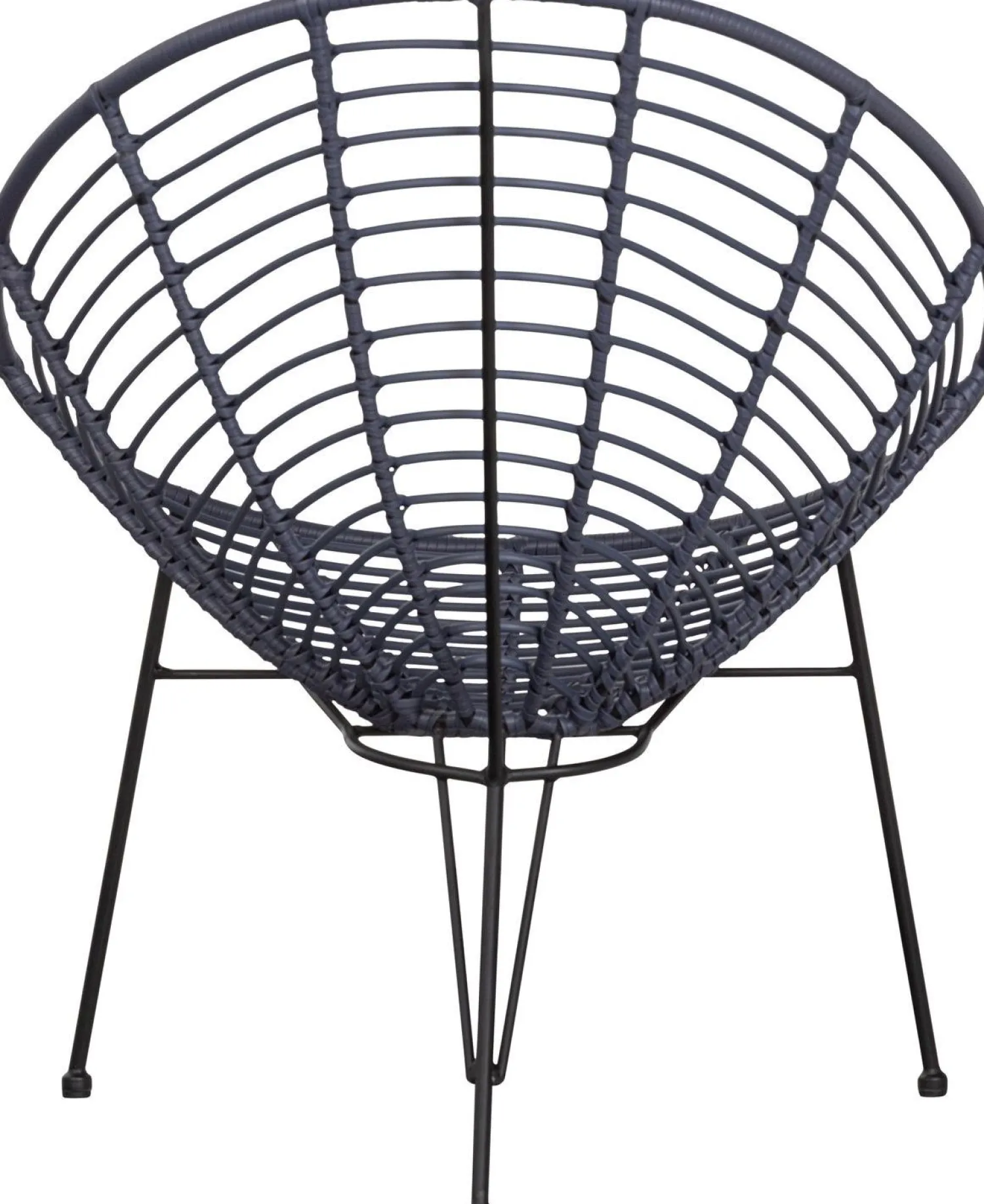 Tuinstoelen-WOOOD Jane Loungestoel Ink