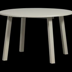 Houten Eettafels|Ronde Eettafels-WOOOD Janne Eettafel Dakargrau