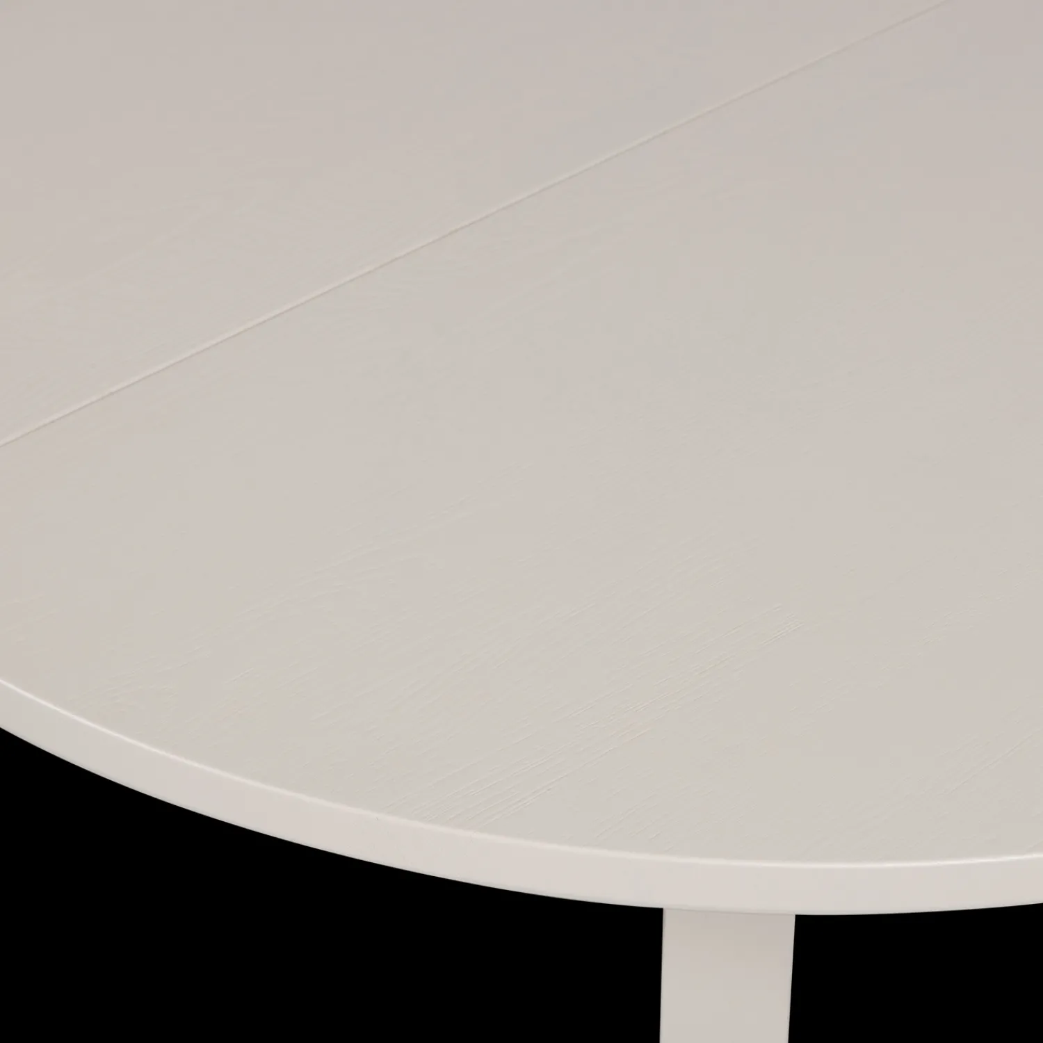 Houten Eettafels|Ronde Eettafels-WOOOD Janne Eettafel Dakargrau