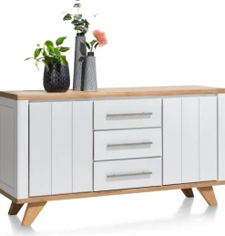 Dressoirs-Henders en Hazel Jardin Wit Dressoir Railway Brown, Wit