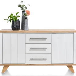 Dressoirs-Henders en Hazel Jardin Wit Dressoir Railway Brown, Wit