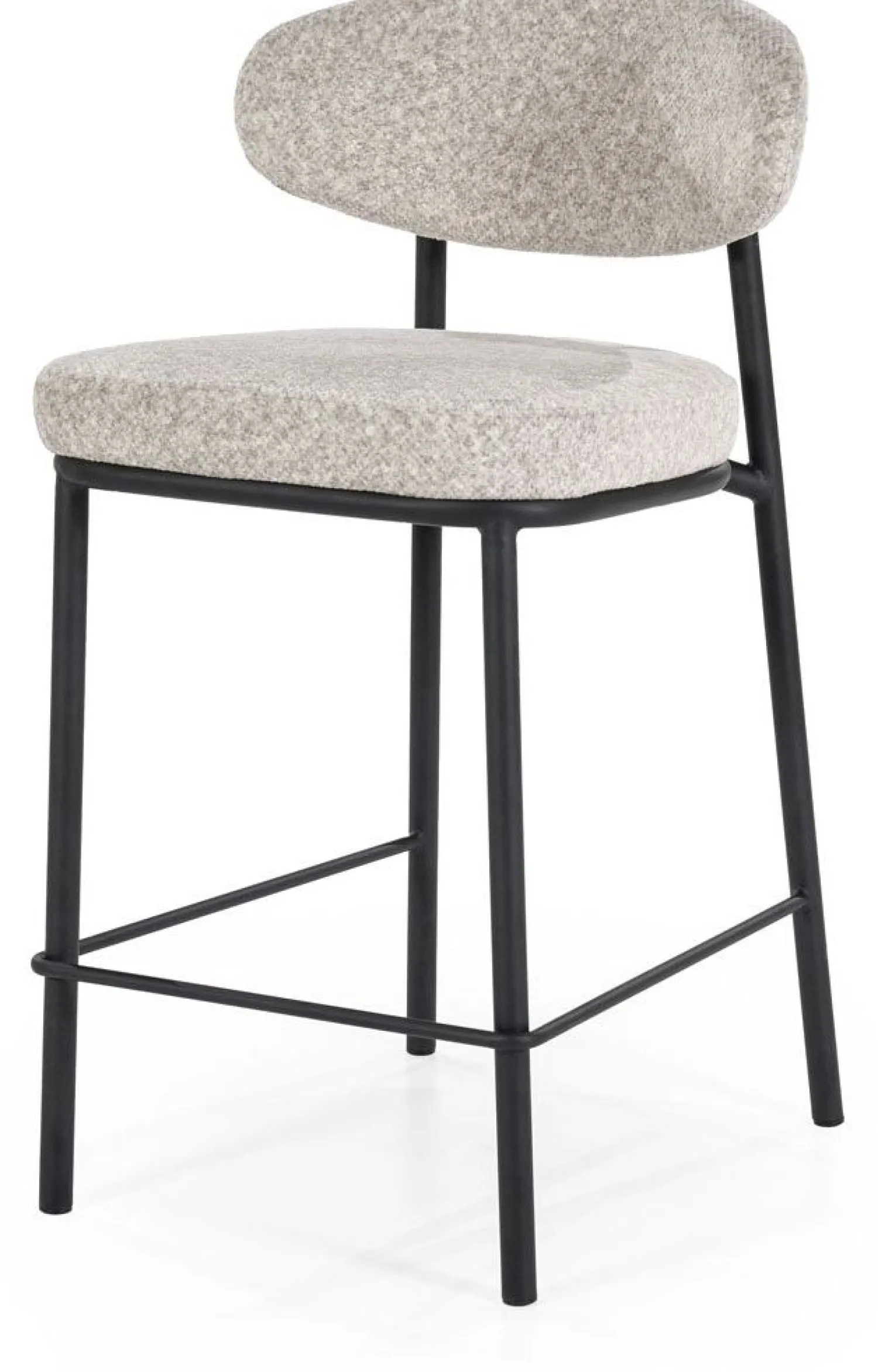 Stoffen Barkrukken-By Boo Jari Barstoel Beige