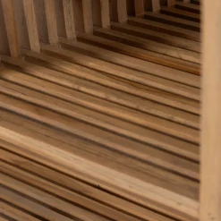Houten Bijzettafels-WOOOD Jasmijn Bijzettafel Naturel