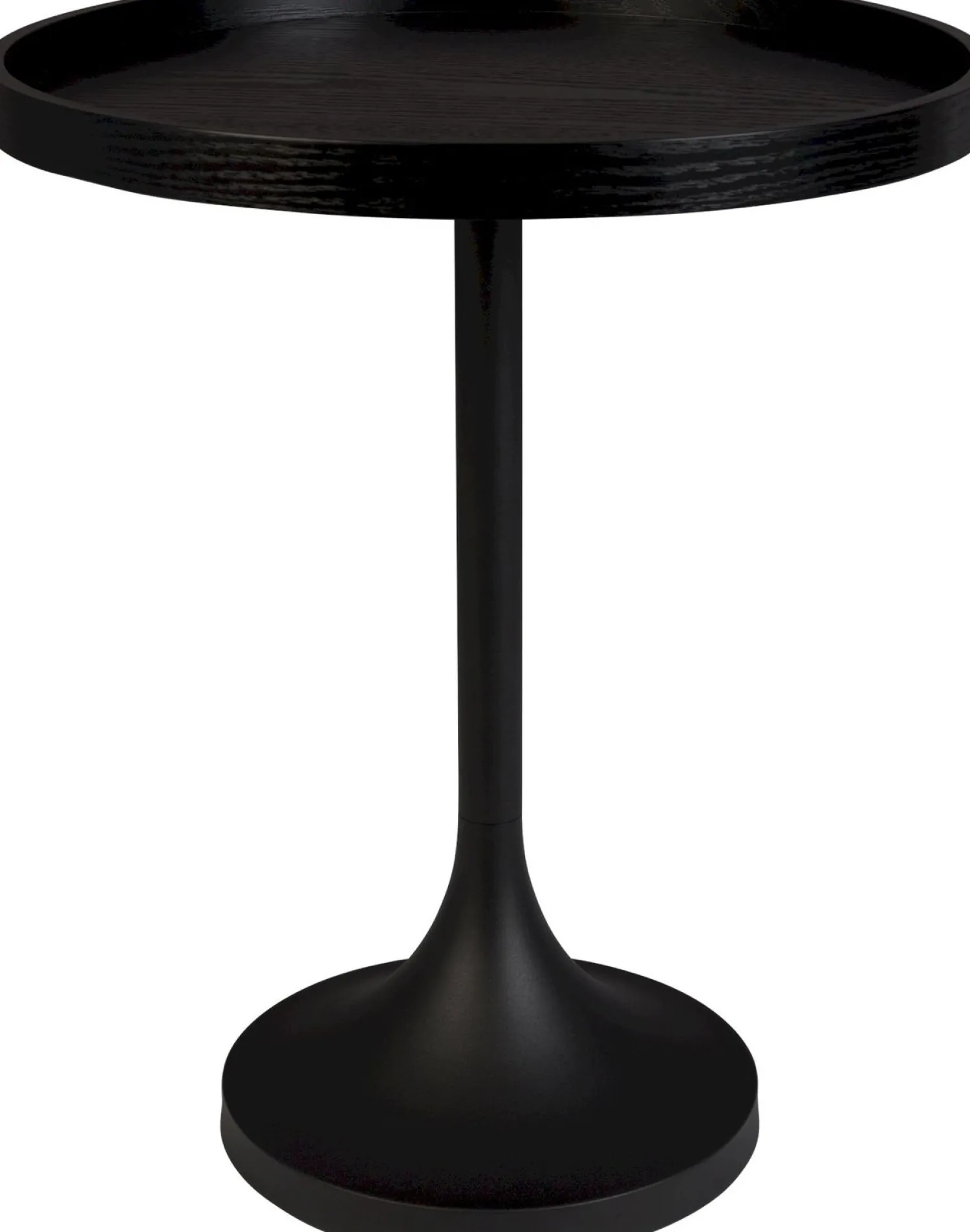 Ronde Bijzettafels-Zuiver Jason Bijzettafel Zwart