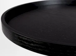 Ronde Bijzettafels-Zuiver Jason Bijzettafel Zwart