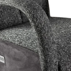 Relaxfauteuils-Feelings Wonen Jasper Medium Relaxfauteuil Lava, Onyx