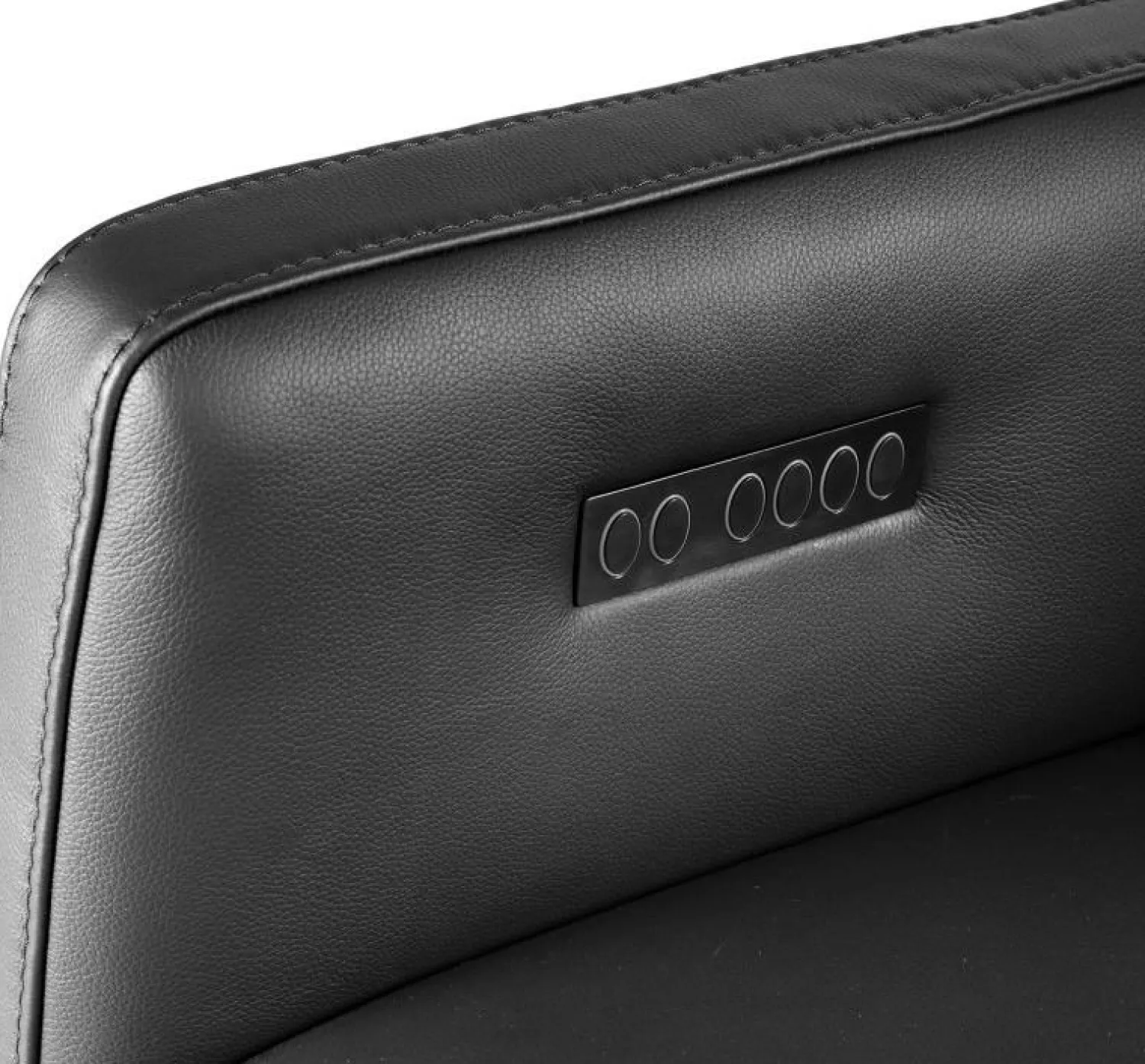 Leren Fauteuils|Relaxfauteuils-Feelings Wonen Jasper Small Relaxfauteuil Nero