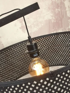Industriële Vloerlampen|Vloerlampen-Good&Mojo Java 1 Arm L Vloerlamp Black
