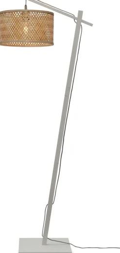 Vloerlampen|Vloerlampen-Good&Mojo Java 1 Arm S Vloerlamp White, Natural, Grey