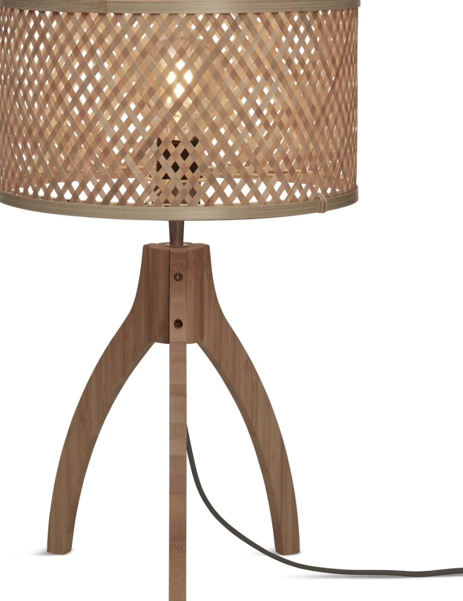 Tafellampen|Tafellampen-Good&Mojo Java 3 Legs Tafellamp Natural