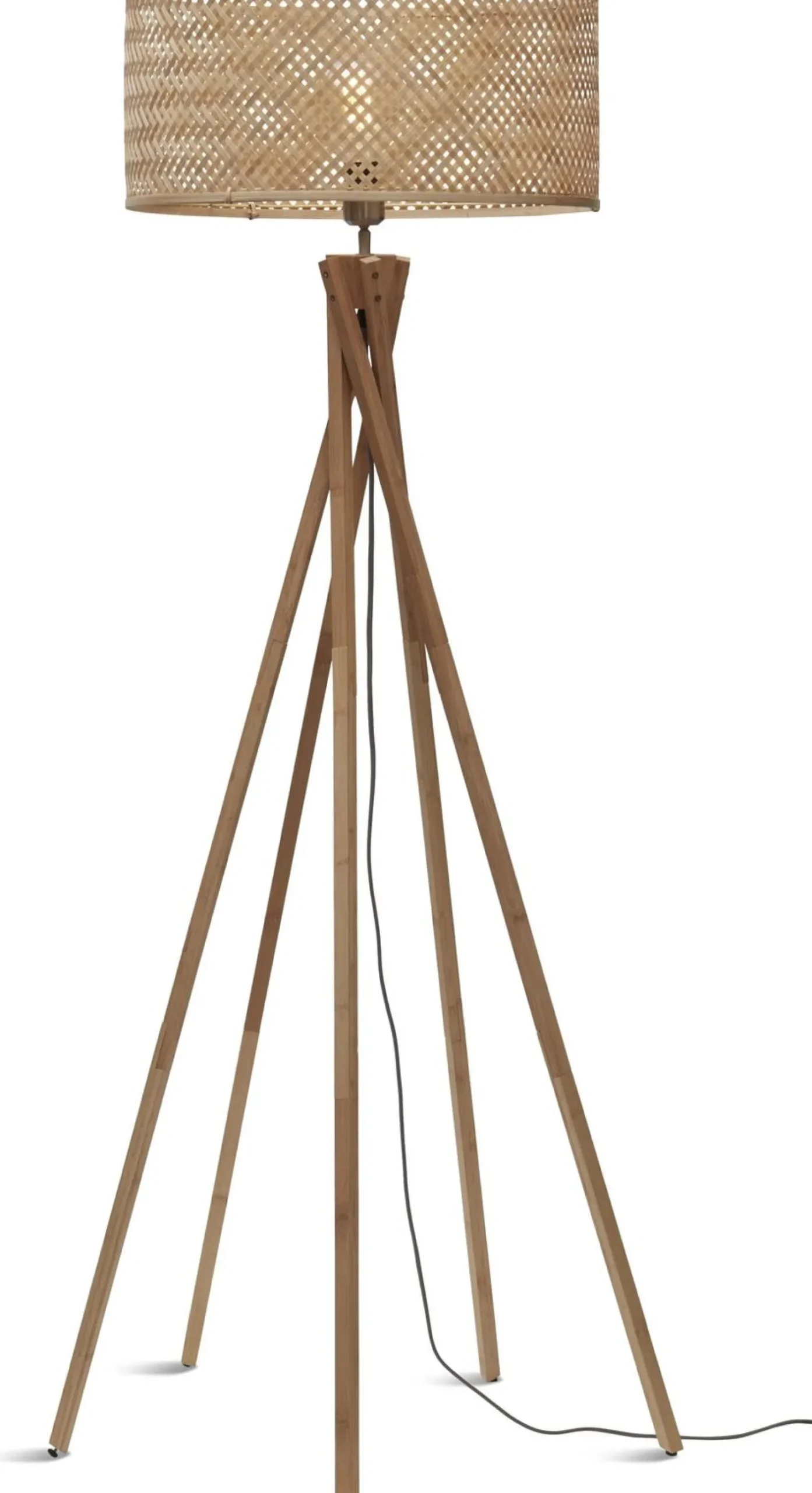 Vloerlampen|Vloerlampen-Good&Mojo Java 5 Legs Vloerlamp Natural