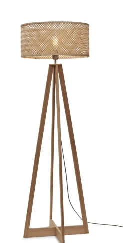 Vloerlampen|Vloerlampen-Good&Mojo Java 4 Legs Vloerlamp Natural