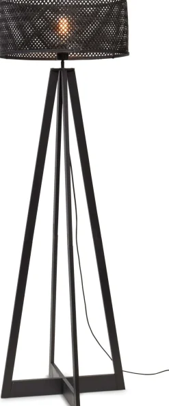Vloerlampen|Vloerlampen-Good&Mojo Java 4 Legs Vloerlamp Black