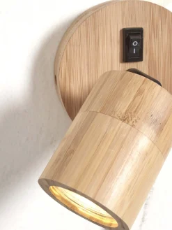 Wandlampen|Wandlampen-Good&Mojo Java S Wandlamp Natural