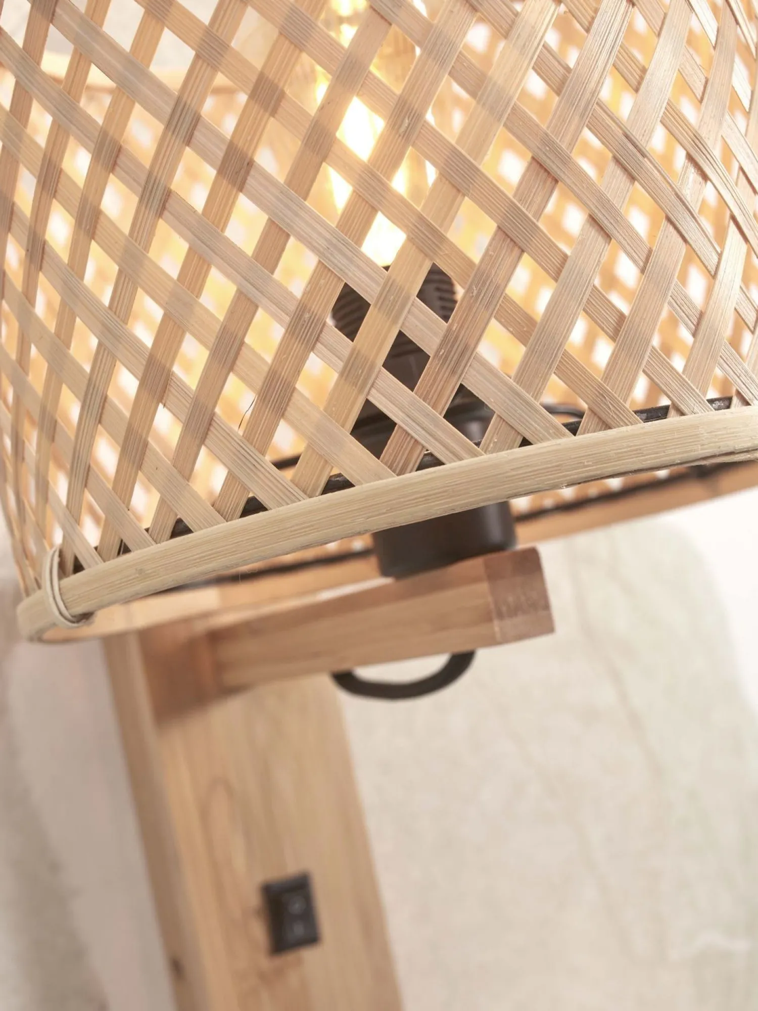 Wandlampen|Wandlampen-Good&Mojo Java Wandlamp Natural