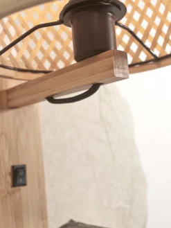 Wandlampen|Wandlampen-Good&Mojo Java Wandlamp Natural