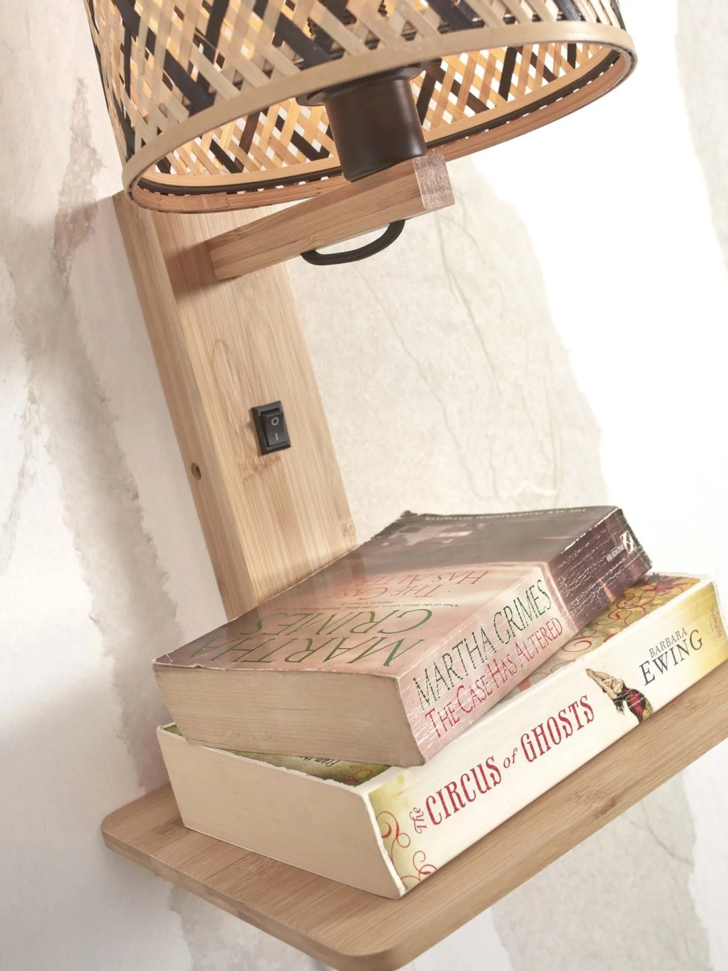 Wandlampen|Wandlampen-Good&Mojo Java Wandlamp Natural, Black