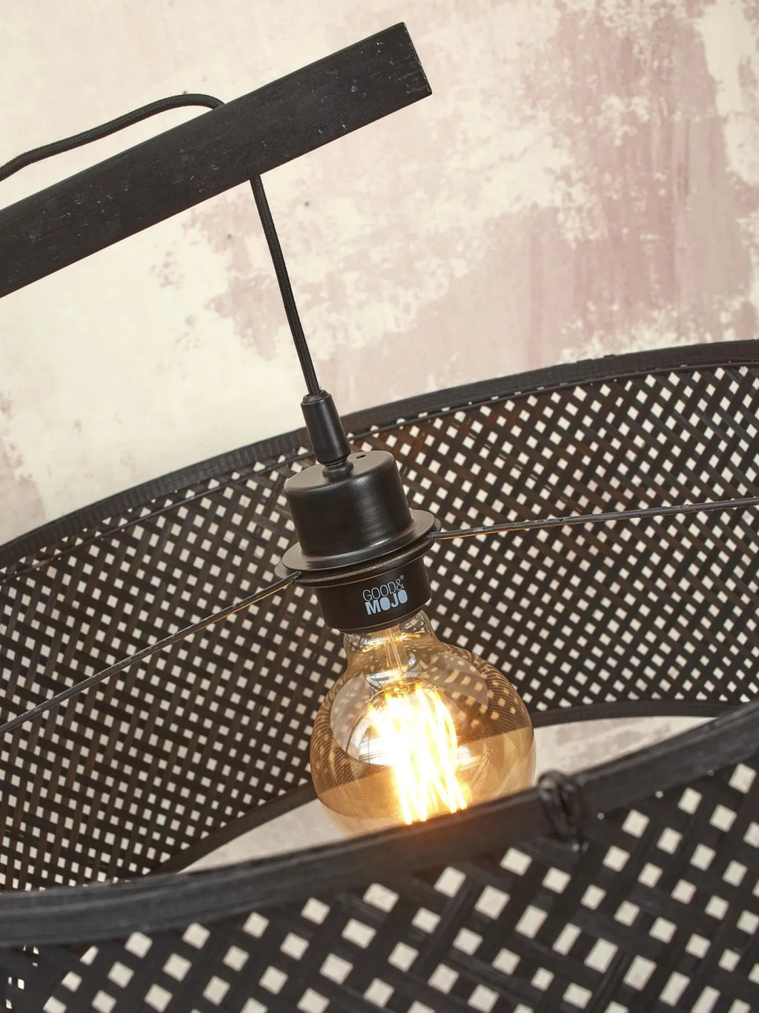 Vloerlampen|Vloerlampen-Good&Mojo Java XL Vloerlamp Black