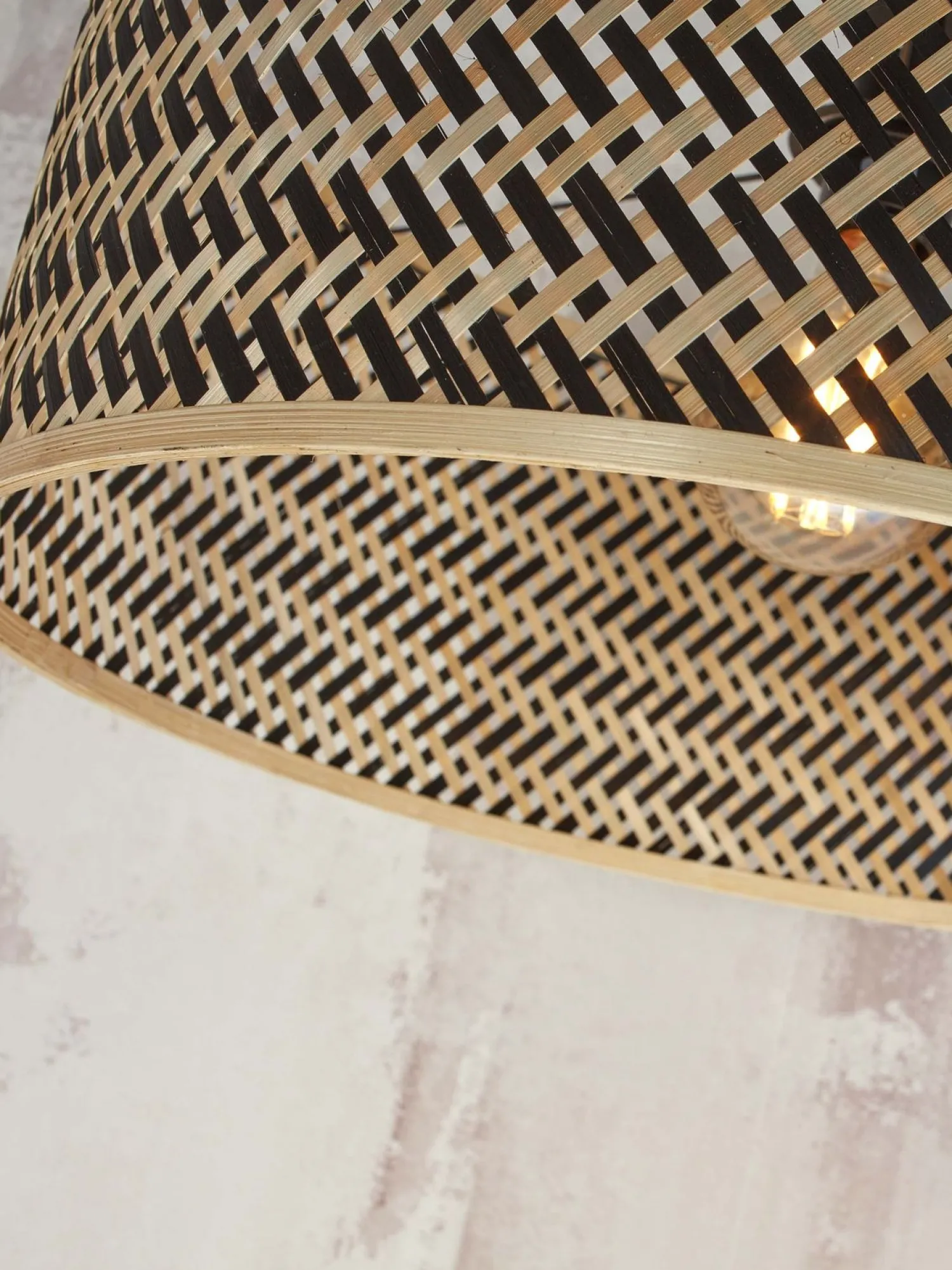 Vloerlampen|Vloerlampen-Good&Mojo Java XL Vloerlamp Black, Natural