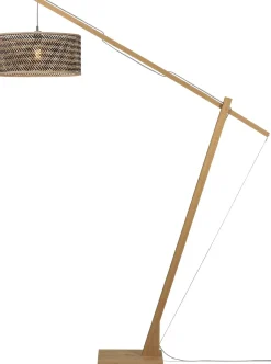Vloerlampen|Vloerlampen-Good&Mojo Java XL Vloerlamp Natural, Black